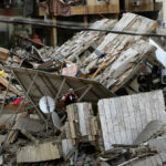Les décombres d'un bâtiment détruit par l'aviation israélienne à Beyrouth, au Liban. Gettyimages.ru