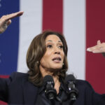 La vice-présidente américaine Kamala Harris. Mark Schiefelbein / AP