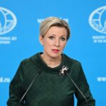 Maria Zajárova, porte-parole du ministère russe des Affaires étrangères. Sergueï Gouneev / Spoutnik
