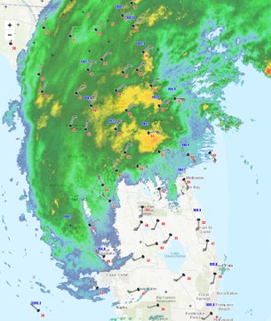 L’ouragan Milton rétrogradé en catégorie 1 : les risques d’inondations persistent