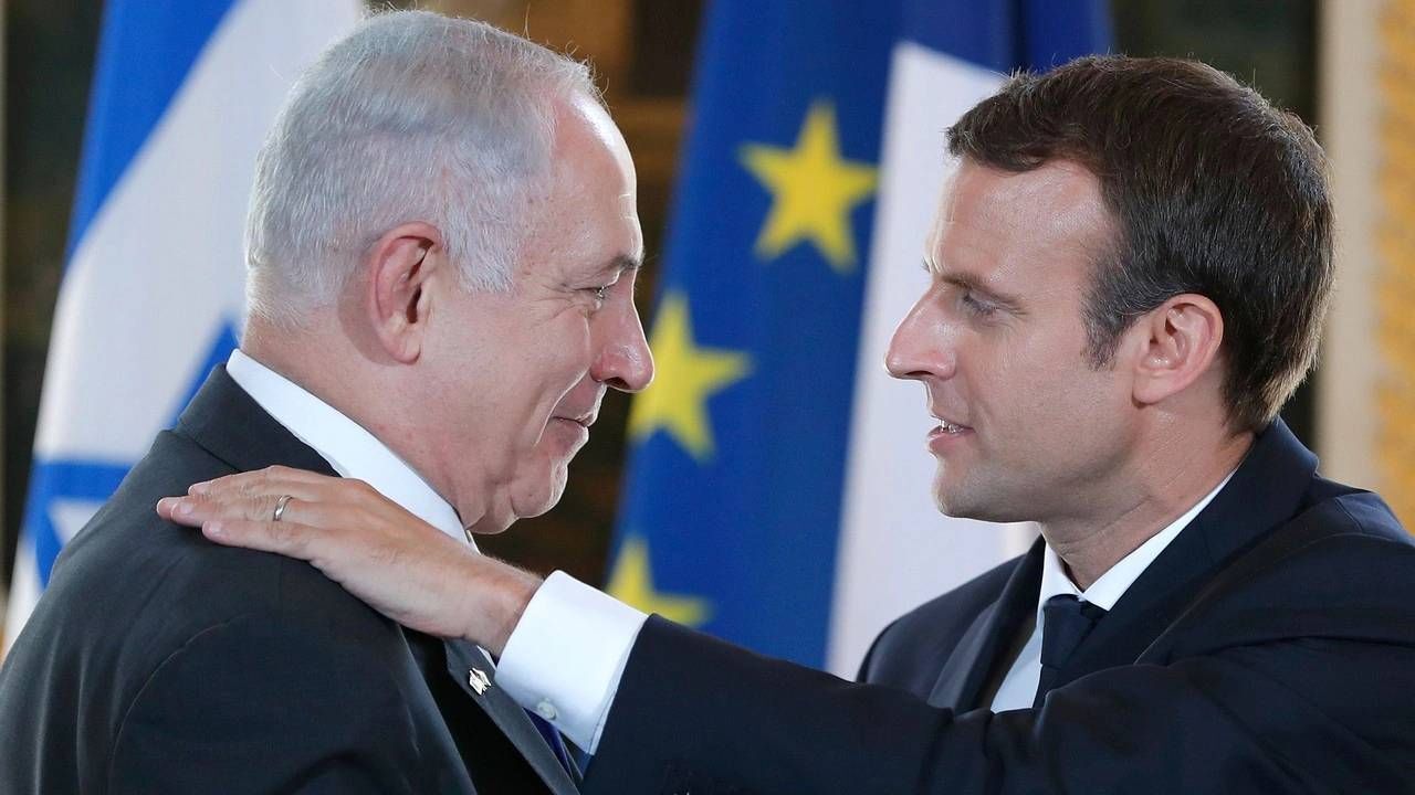 Macron à Netanyahu : « L’ONU a créé Israël, respectez ses résolutions »